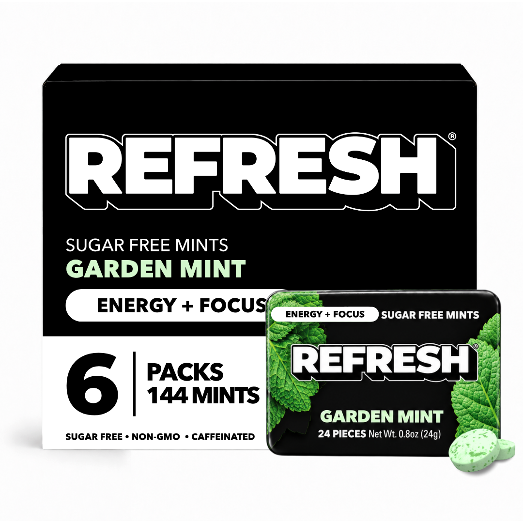 CAFFEINATED GARDEN MINT MINTS