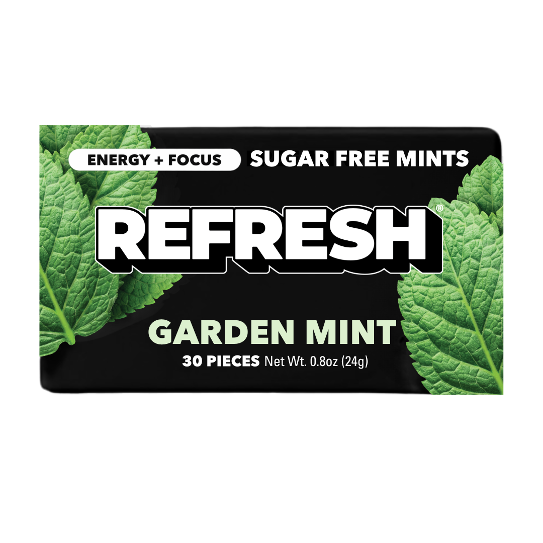 CAFFEINATED GARDEN MINT MINTS