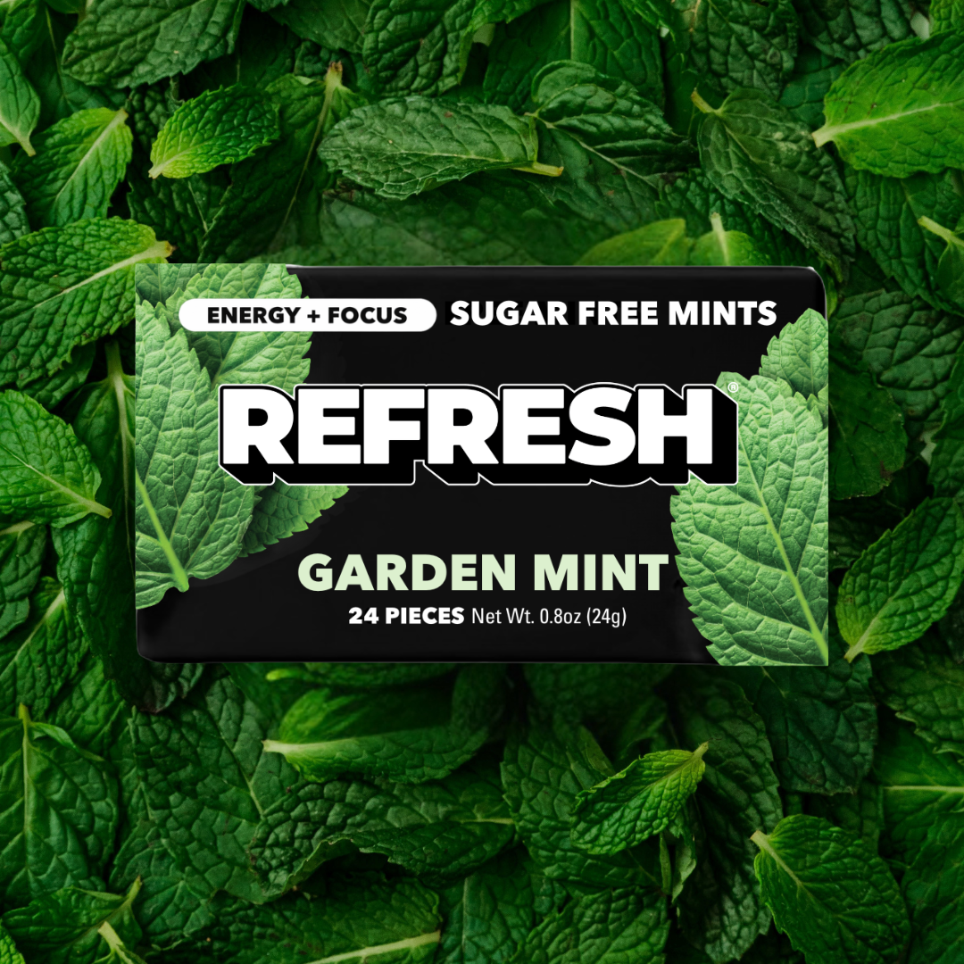 CAFFEINATED GARDEN MINT MINTS
