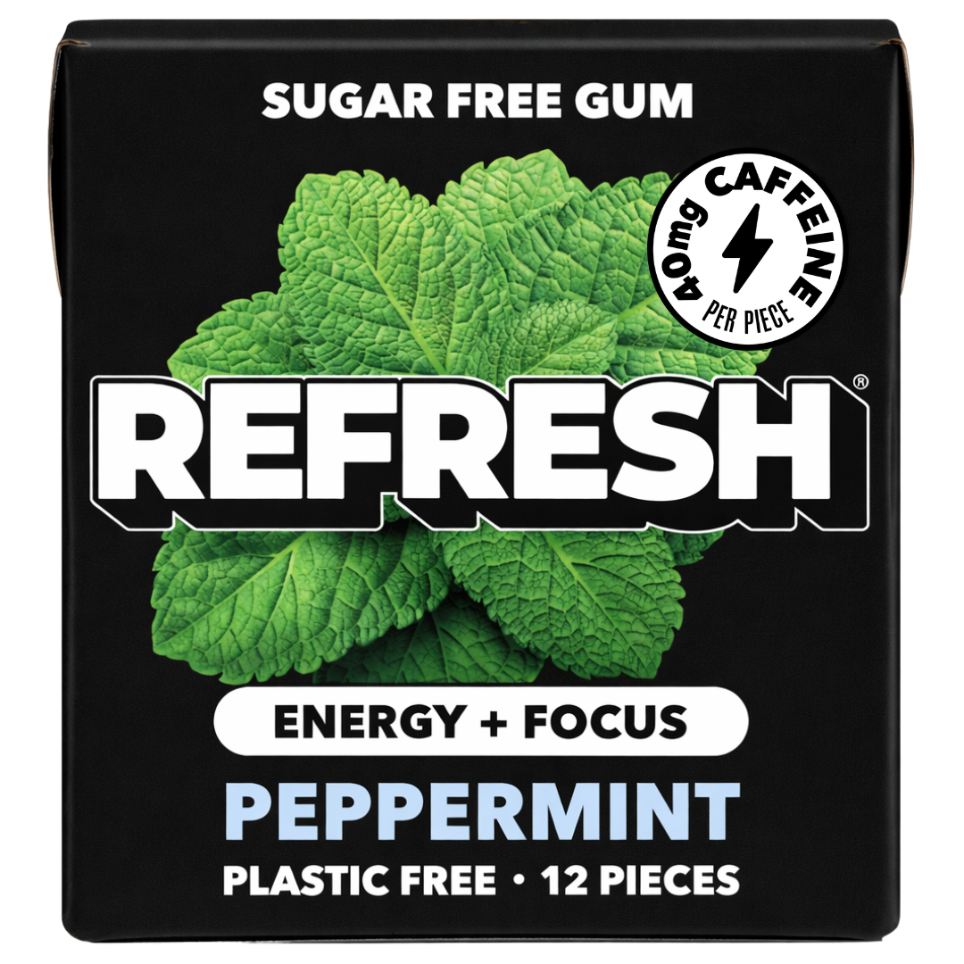 CAFFEINATED PEPPERMINT GUM