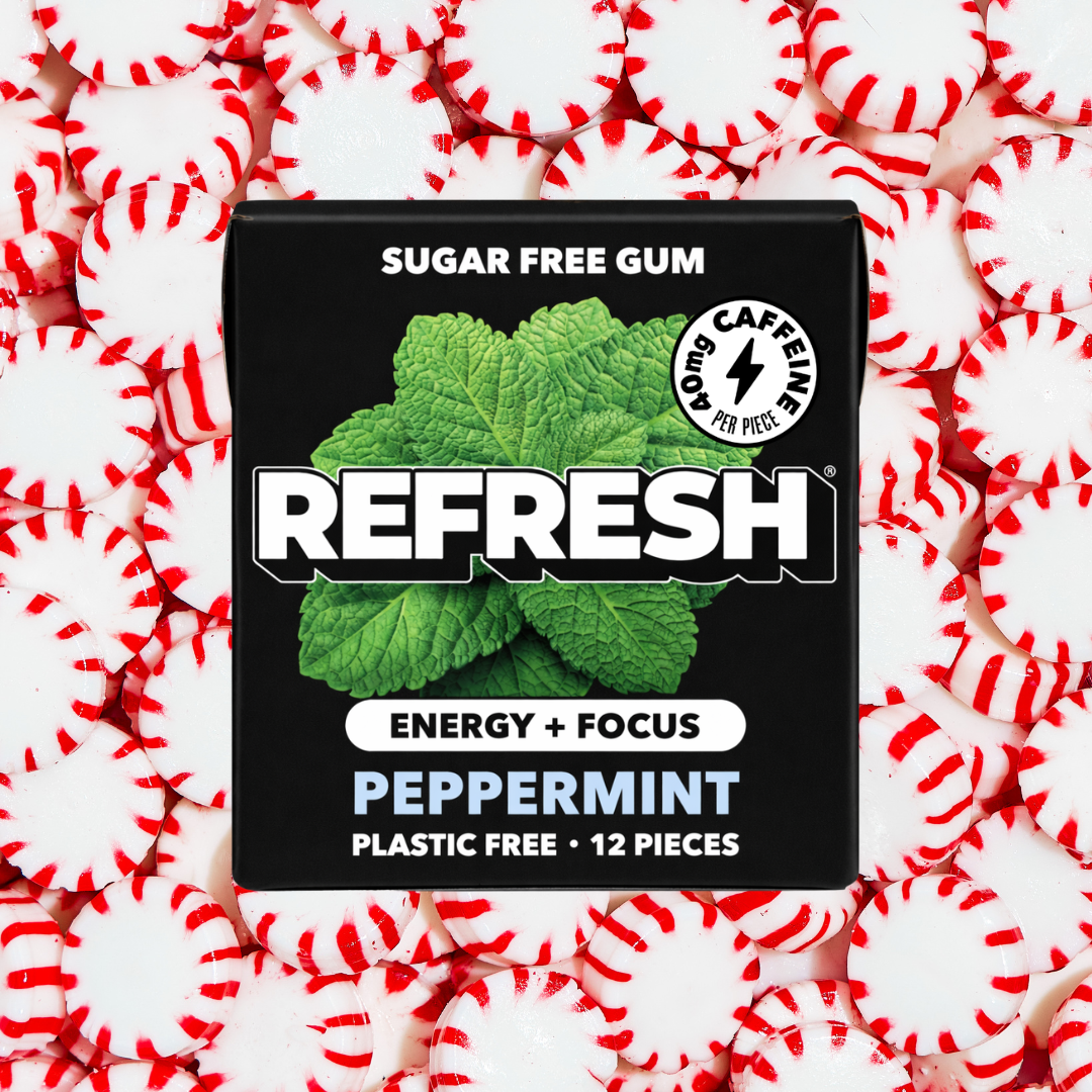 CAFFEINATED PEPPERMINT GUM